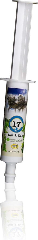 Silver Lining Herbs Colic Eaz - At Colic ve Bad Digestion Yardımı | At Gut Health ve Normal Gastrointestinal Tract - 80cc Paste