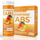 Superfood Tabs steaktabs Anti-Bloat Καθαρίστε το ποτό με 15 Superfoods 