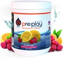 Hydration and Energy Drink Toz, Raspberry Lemonade - 30 hizmet Tub