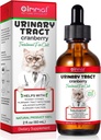 Kediler için Urinary Tract, Doğal Kedi Urinary Tract Enfeksiyon Tedavisi Ayakları - Destekler Bladder, Kidney Stone, Dog UTI, Cranberry Kidney Bladder Support Supplement, Chicken Flavor - 60 ml / 2.02oz