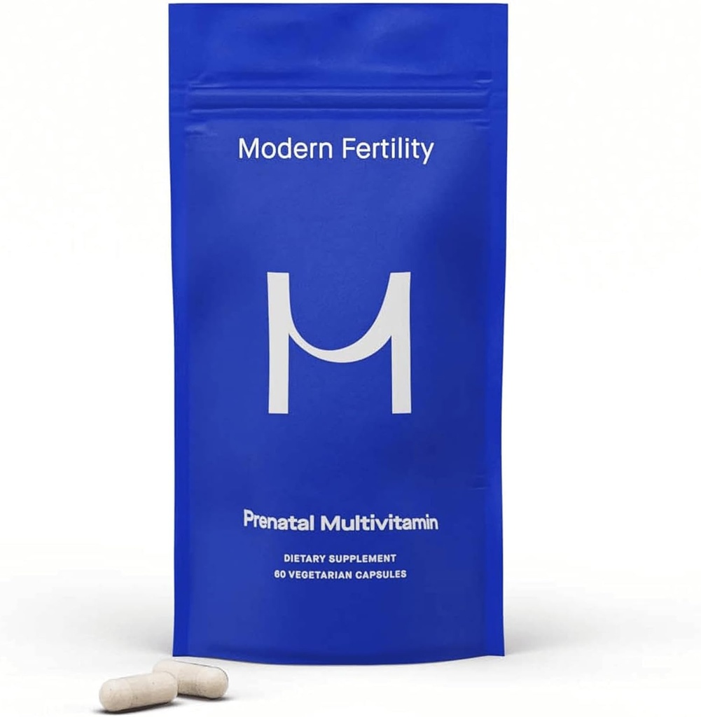 Modern Ferttitude Prenatal Multivitamin | OB-GYNs ile Geliştirildi, Destek İçin 12 Temel Nutrients Daha Önce, Sıra ve Gecikme Sonrası, 30 Gün Supply (60 Capsules)