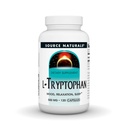Source Naturals L-Tryptophan, for Mood, Relaxation, and Sleep*, 500mg - 120 Capsules