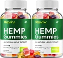 Reviv Hemp - με εκχύλισμα κάνναβης RevivHempis Gummies εμβοές βοτανική συμπλήρωμα, την υγεία και την ευεξία υποστήριξη, όλα τα φυσικά Reviv Hemp Gummy (2 πακέτο - 120 Gummies)