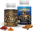 EXIR Eye Vitamin Supplements, 2 set, Destekler Retina Macular, 60 Capsules