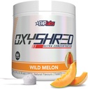 EHP Laboratuvarları OxyShred Pre Workout Toz & Kedding Supplement - L Glutamine & Acetyl L Carnitine, Enerji Boost Drink - Wild Melon, 60 Hizmetler