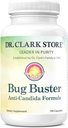 Dr Clark Store Bug Buster Anti-Kanada Formula – 620 mg, 100 Capsules, Destekler Candida Detox & Digestive Health