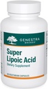 Genstra Brands Super Lipoic Acid - Alfa Lipoic Asit Metabolism & Anxtioksis - 60 Capsules