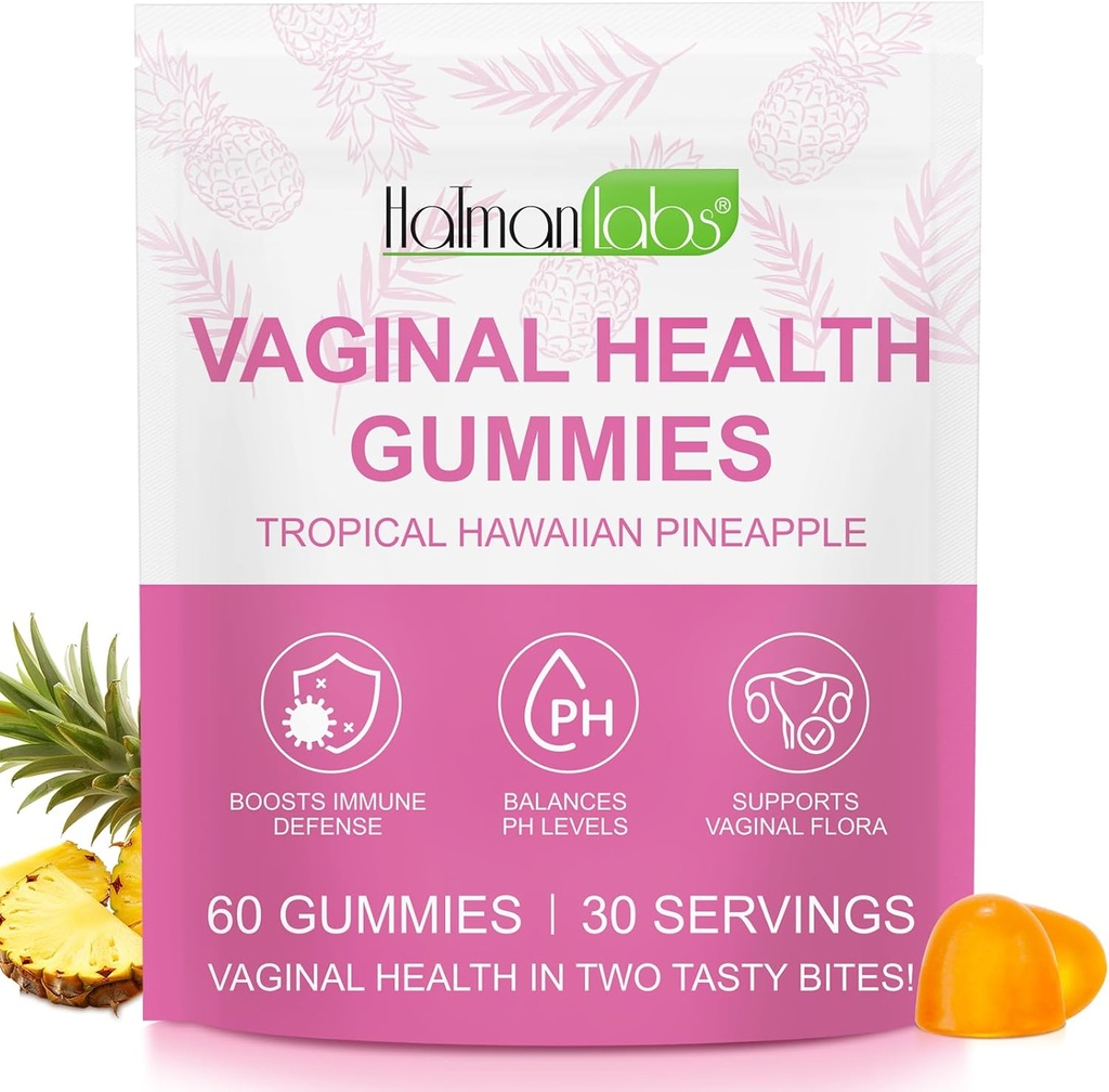 Premium Feminine Balance Gummies,Vital Vaginal Probiyotiks Source Feminine Gummies, Prenatal & Postnatal Kadınlar - Probiyotikler for Digestion, PH Balance, Gut Health, Immune Support