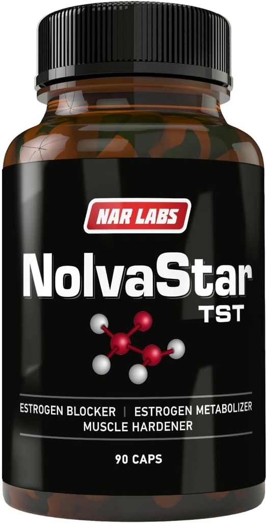 NolvaStar | Estrogen Blocker | Natural | DIM, Steel-D-Glucarate, Avena Sativa | Chrysin | 90 Capsules