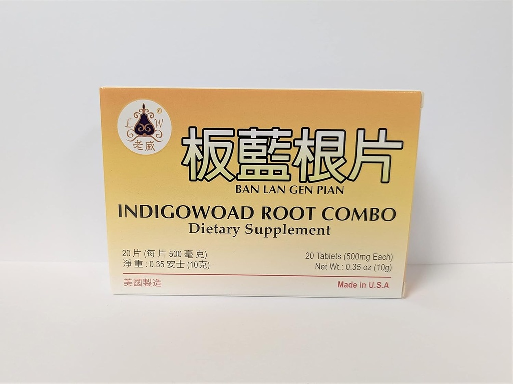 Ban LAN Gen Pian Herbal Supplement Immune Functions Sore Throat Fever Headache Cough 20 Tabletler ABD'de Yapıldı