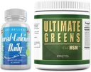 Günlük Sağlık - Coral Food Daily & Ultimate Daily Greens with MSM Toz (1 Ay Supply)