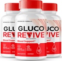 Gluco Revive Pills, Gluco Revive Supplement Capsules, GlucoRevive Health and Wellness Support - En Az Gelişmiş Formula, GlucoRevive Health Pills Yorumlar (3 Paket)