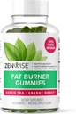 Zenwise Υγεία λίπος καυστήρα Gummies - όρεξη καταπιεστικό για απώλεια βάρους με εκχύλισμα πράσινου τσαγιού και Garcinia Cambogia για το μεταβολισμό + Πράσινο Coffee Bean και σμέουρων κετόνε - 45 κόμη Apple Gummies