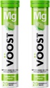VOOST, Magnezyum, Bone Health ve Muscle Health, Effervescent Vitamin Drink Tablet, No Sugar + Low Calorie Vitamin Supplement Mix, Lemon Lime Flavor, 40 Kont
