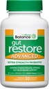 Drew Sinatra’s LifeBiome Gut Restore Advanced, Maximum Strength Microbiome Probiotic with Fermented Botanicals, 11 Multi Strains, 30 Ance-Daily Caps, Vegetarian, Soy-, Dairy-, και Gluten Free