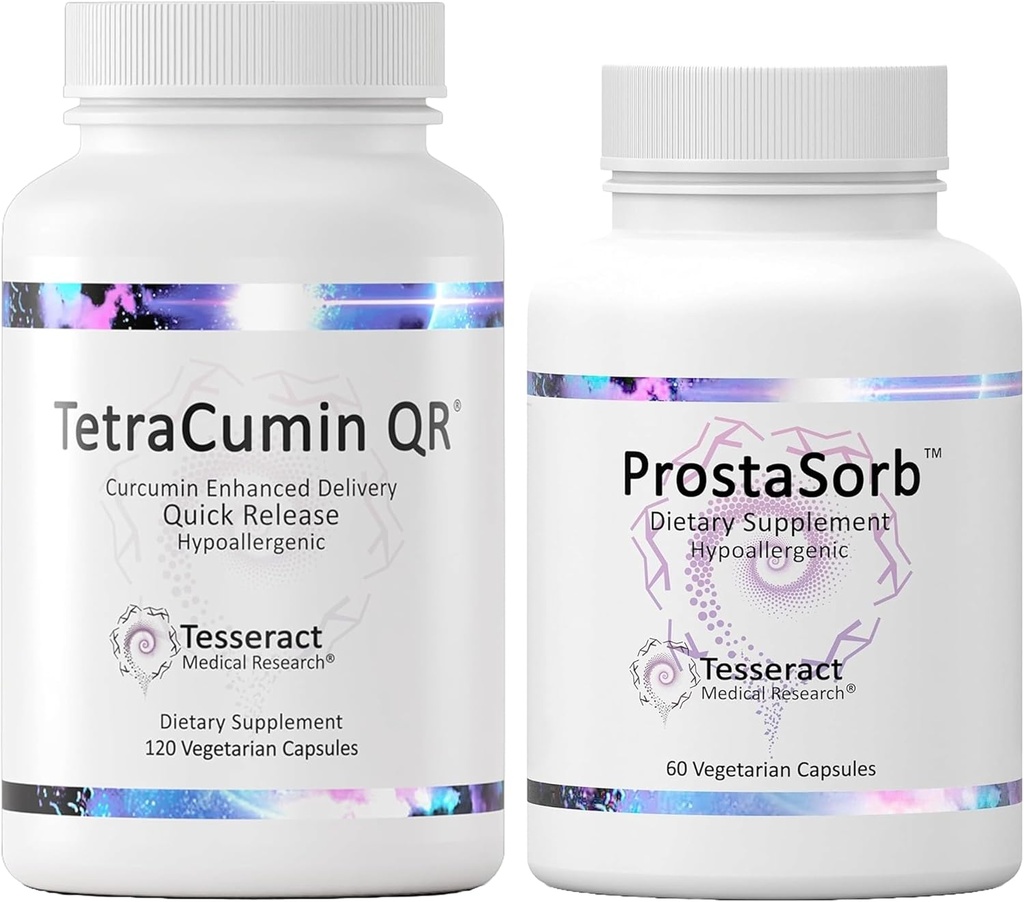Men's Advanced Prostrate and Repair Bundle, Turmeric Curcumin Joint Support Supplement & Saw Palmetto Prostate Supplement for Men