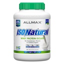 ALLMAX ISONATURAL Whey Protein Isolate, Unflavored - 5 lbs - Protein Per Scoop'un 27 Grams - Zero Fat & Sugar - 99 Lactose Free - Prebiyotiks - No Yapay Flavors - Approx. 78 Servisler