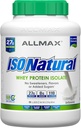 ALLMAX ISONATURAL Whey Protein Isolate, Unflavored - 5 lbs - Protein Per Scoop'un 27 Grams - Zero Fat & Sugar - 99 Lactose Free - Prebiyotiks - No Yapay Flavors - Approx. 78 Servisler