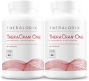 Theralogix TheraCran One Cranberry Capsules - 180 Günlük Supply - Erkekler ve Kadınlar için Cranberry Supplement - Cranberry Pills Urinary Tract Health* - 36mg PACs per Capsule - NSF sertifikalı 180 Coun