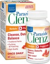 Body Gold Parazide Clenz Herbals & Peppermint | Intestinal Cleanse & Detox w/Black Walnut & More | 30 Serv, 60 Tabletler