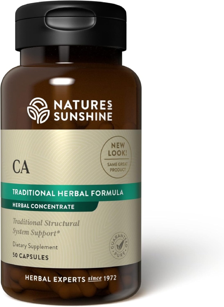 Nature's Sunshine CA, ATC Yoğun, 50 Capsules | Nervous ve Yapısal Sistemleri Korumaya Yardım