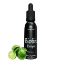 Biotin Drops - 120 Hizmet, 2oz, Lemon Flavor, Sağlıklı Saç Cilt ve Çiçeği Geliştirmek