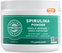 Vimergy Spirulina Toz – Yoğun Bitki Protein Destekleri Immune Health & Cardiovascular Function – Vegan, Kosher, Gluten-Free – 125g