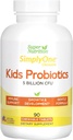 SuperNutrition Kid's Probiyotiks, Wild Berry, 5 Milyar CFU, 90 Chewable Tabletler