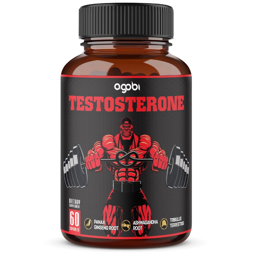 Daha önce Men için seks - 11 Herbs - Ashwagandha, Tribulus, BTC & More - 1 Ay için 60 Capsules