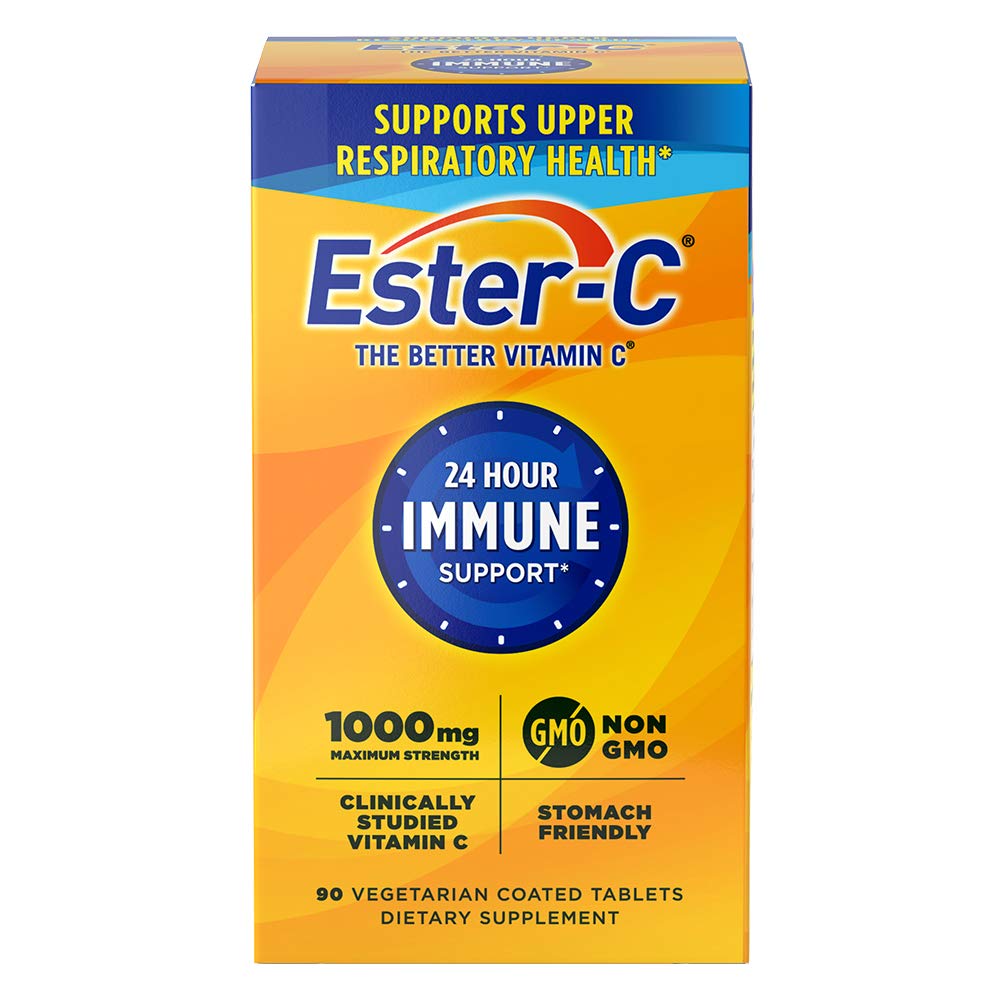 Ester-C Vitamin C, 1000 mg, 90 Kaplamalı Tabletler