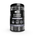 Pure Original Materialss Aktif Charcoal (730 Capsules) Magnezyum veya Rice Fillers, Always Pure, Lab TY