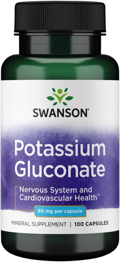 Swanson P Properties (Gluconate) 99 Milligram 100 Capsules