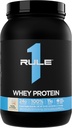 Kural 1 Whey proteini - All-Whey Kaynaklarından alınan 24g Fast-Acting Protein Doğal Occurring EAAs & BCAAs for Workout Recovery or Anytime Use (2 Pounds*, Vanilla Ice Cream)