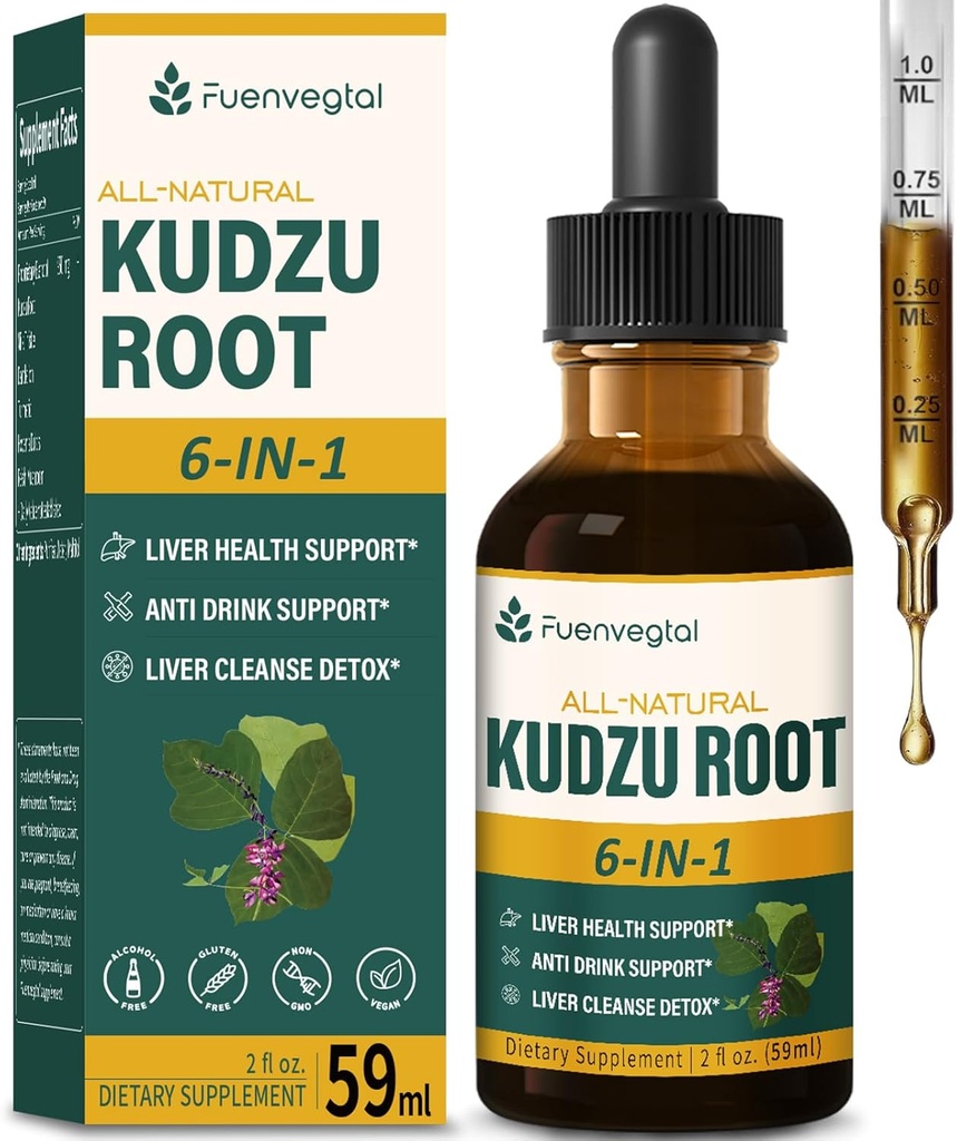 Kudzu Kökleri Canlı Destek için Geri Döndü, Süt Butle, Turmeric ve Hovenia Dulcis ile Yüksek Apsiyon Formula Supplement.