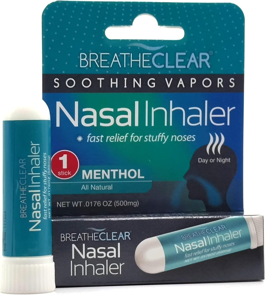 Soothing Vapors Nasal Inhaler – Perrietary Mix Perfect for Thingsy Nose Relief /Portable Stick 1-Pack