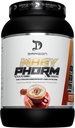 DRAGON PHARMA Whey Protein Blend, γρήγορη απορρόφηση, Χωρίς γλουτένη, 100% πρωτεΐνη Whey, WheyPhorm, Maximize Recovery, Great Tasting, 25 γραμμάρια πρωτεΐνης (26 μερίδες, Cappuccino)