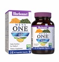 BlueBonnet Beslenme Erkekleri' ONE 40+ Tüm Gıda bazlı Multivitamin Erkekler 40+, Soy-Free, Non-GMO, Gluten Free, Kosher, 30 Sebze Kapsülleri, 30 Hizmet