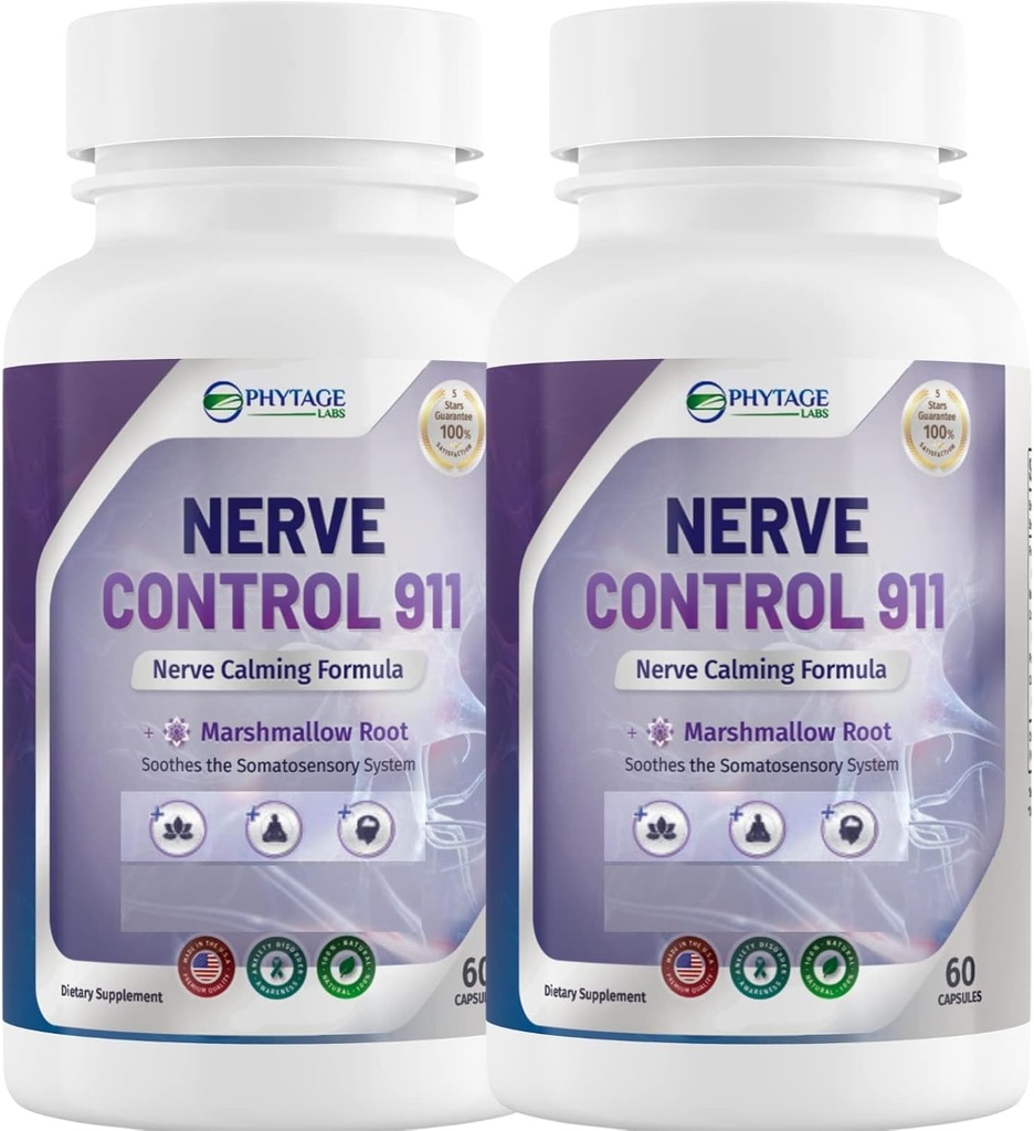 Nerve Control 911 - Κάψουλες για την υγεία των φυσικών φυτών