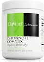 DAVINCI Labs D-Mannose Complex - Powder Drink Mix Supports Immune System & Urinary Tract Health* - Bladder Health Aid with Calcium, Cranberry Juice Powder & Prebiotic Fiber* - 30 Servings (168.57 g)