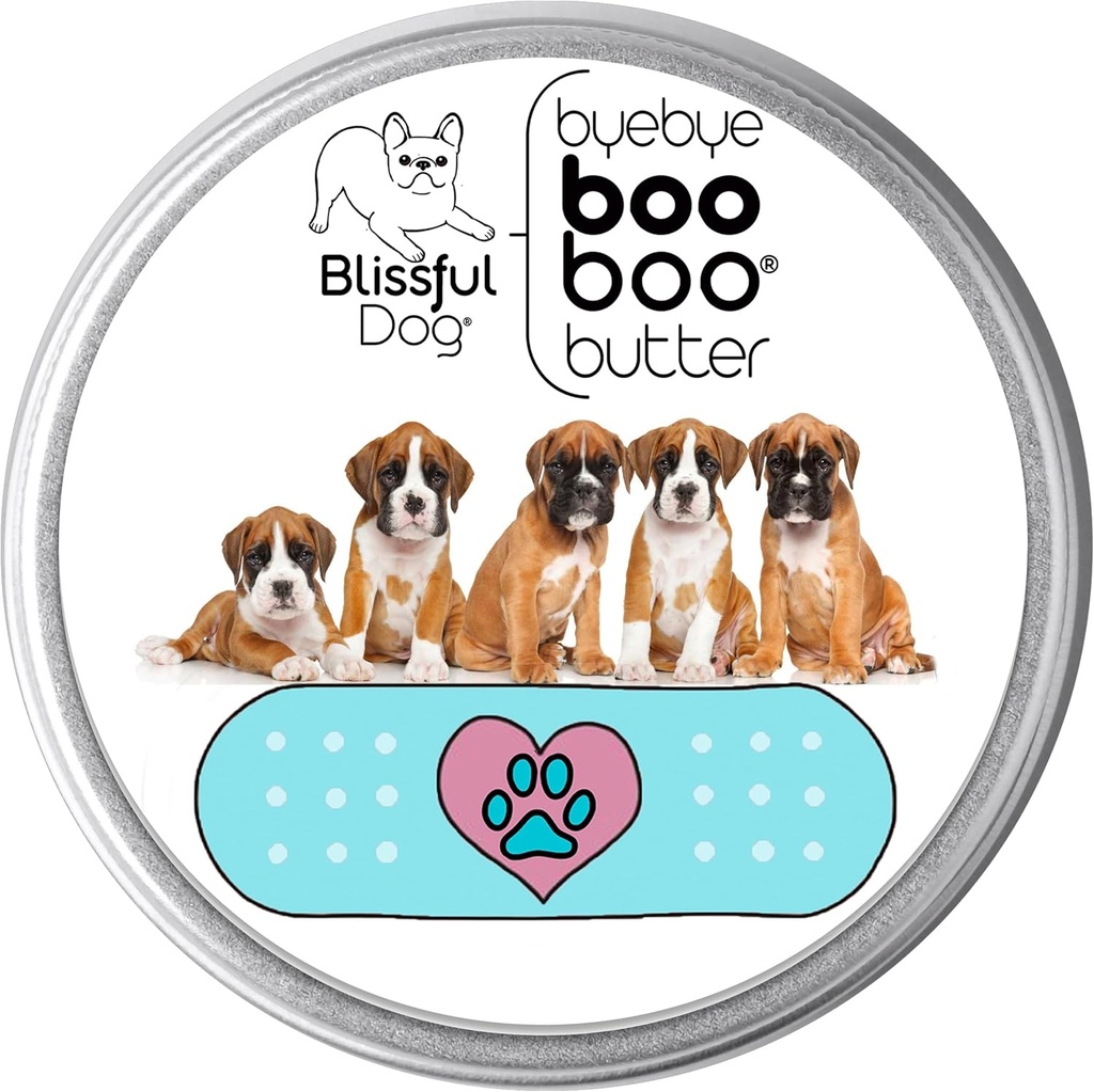 Blissful Dog 1 oz TIN Boxer Booboo Butter