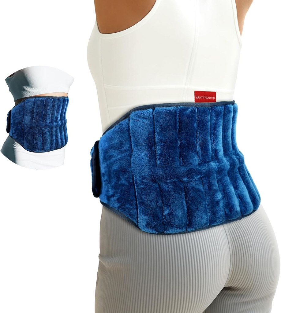 Geri Ağrı Yardımı için Comfytemp Mikrodalga Isıtma Pad, Dönemler Cramps, 2.5LB Mikrowavable Isıtma Pads, Moist Heat Therapy for Sciatica, Waist Coccyx, Warm Compress Recovery Get Well Hediye Well Hediye