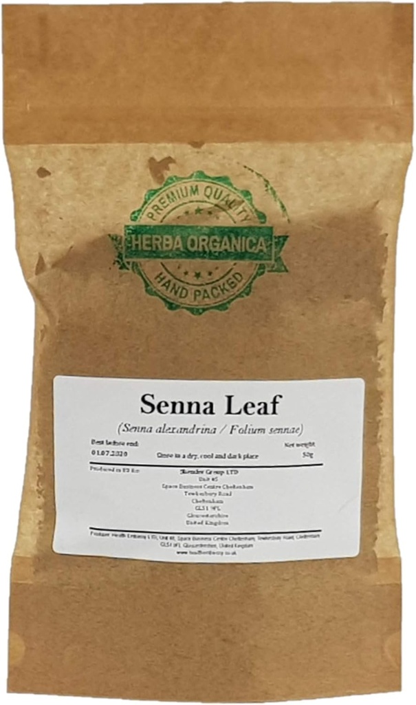 Herba Organica Senna Leaf - Senna Alexandrina L - Τσάι βοτάνων (50g)