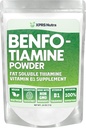 XPRS Nutra Benfotiamine Toz (Thiamine) - Fat ► Happy Heart Thiamine Supplement - Advanced Vitamin B1 Benfotiamine for a Cognitive Boost - Vegan Friendly Benfotamine Toz (25 Ounce)