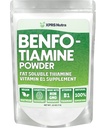XPRS Nutra Benfotiamine Toz (Thiamine) - Fat ► Happy Heart Thiamine Supplement - Advanced Vitamin B1 Benfotiamine for a Cognitive Boost - Vegan Friendly Benfotamine Toz (25 Ounce)