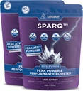 SPARQ Peak ATP Power & Performance Booster – 500mg ATP, D-Ribose, DMG & NAD+ – Ενισχύει τη μυϊκή μάζα, την ενέργεια, τη Σταμίνα, τη δύναμη και την ανάκτηση – Caffeine-free Pro-Workout Powder – 60 εξυπηρετήσεις – Unflaved
