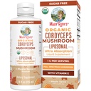 MaryRuth Organics Cordyceps Mushroom Supplement | Ultra Abpole Liposomal | Full Spectrum Mushroom | 200 mg Beta-Glucans Per | USDA Organic | Vegan | 7.6 oz | 15 Servisler