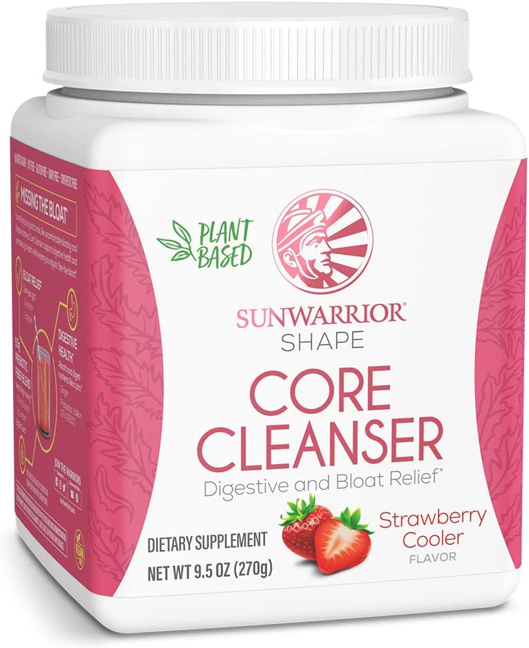 Sunwarrior Plant-Based Prebiyotik Fiber Mix Toz | Probiyotik Enzymes Sunfiber Soy Free Sugar Free Gluten Free Dairy Free | Strawberry Dolap 30 Hizmet | Form Core Cleanser