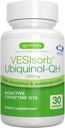 Igennus Advanced VESIsorb Ubiquinol 100 mg 30 Softgels,% 600 Bioavailability, Fast-Acting Water-Claude Coenzyme Q10 Supplement for Energy & Heart, 1-Month Supply