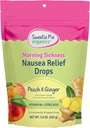 Sweetie Pie Organiks Hamile Nausea Relief Drops, Soothe First Trimester Morning Hastaness, Peach & Ginger Flavor, 30 Count Count