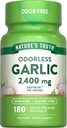 Nature's Truth Odorless Soft Softgels | 2400 mg | 180 Count | Non-GMO & Gluten Free Supplement Supplement